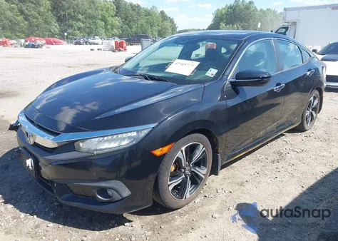 2016 Honda Civic Touring from USA, damaged, VIN 2HGFC1F95GH631234
